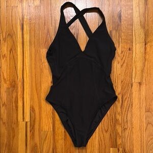 EBW Black One Piece Swimwear